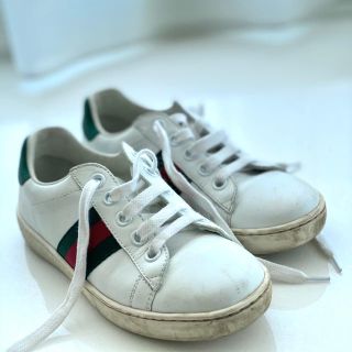 グッチ(Gucci)のGUCCI EU29サイズ　子供用スニーカー約18センチ(スニーカー)