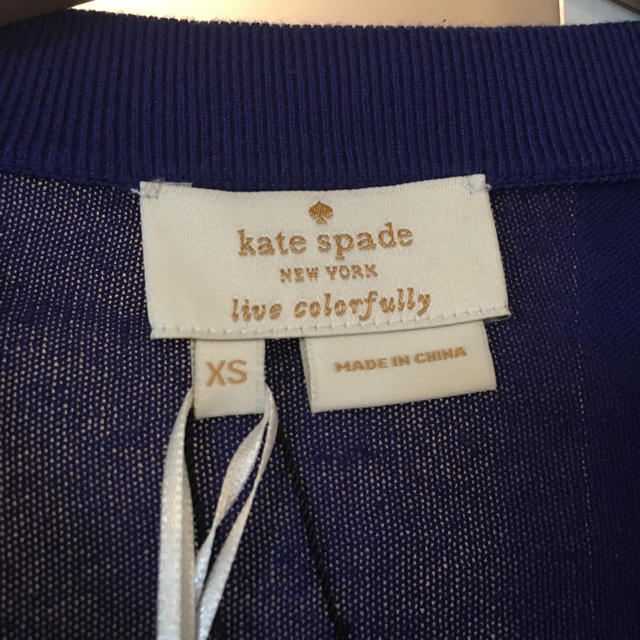 kate spade new york(ケイトスペードニューヨーク)の【新品】kate spadeシルクカーデ レディースのトップス(カーディガン)の商品写真