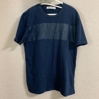 アズールバイマウジー(AZUL by moussy)のAZUL Tシャツ ネイビー(Tシャツ/カットソー(半袖/袖なし))