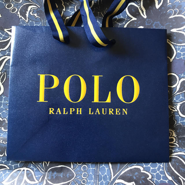 POLO RALPH LAUREN(ポロラルフローレン)のポロ　ラルフローレンショップ袋　小 レディースのバッグ(ショップ袋)の商品写真