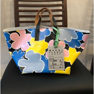 マルニ(Marni)のまひろ様専用【新品】MARNI FLOWER CAFE 花柄トートバック(トートバッグ)