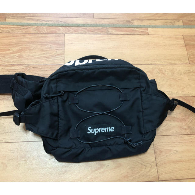 supreme 17ss waist bag black shoulderのサムネイル