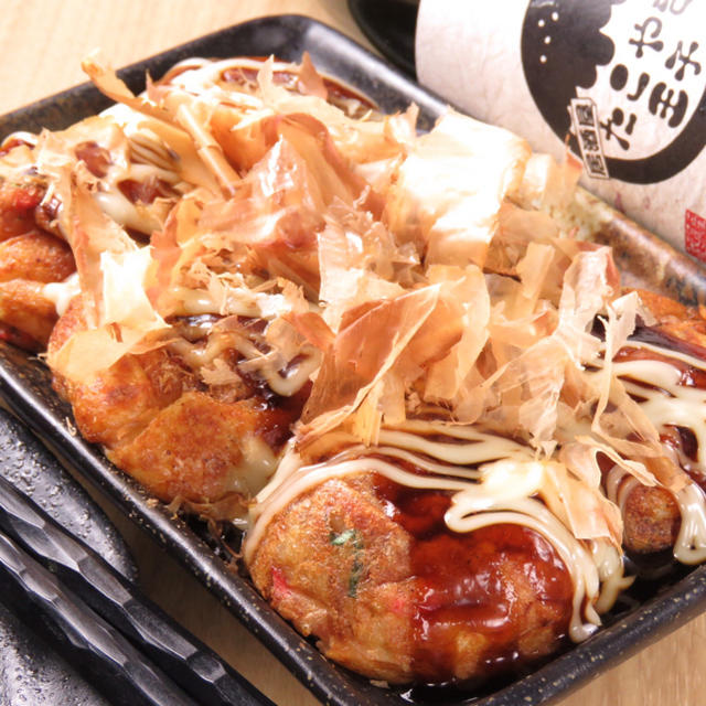 今だけ！！【たこ焼き粉】道頓堀たこやき王子　特製たこ焼き粉　10人前 120個 スマホ/家電/カメラの調理家電(たこ焼き機)の商品写真