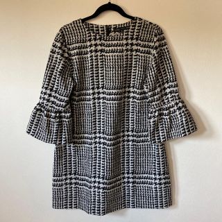 ザラ(ZARA)のZARA ツイード風ワンピース(ひざ丈ワンピース)