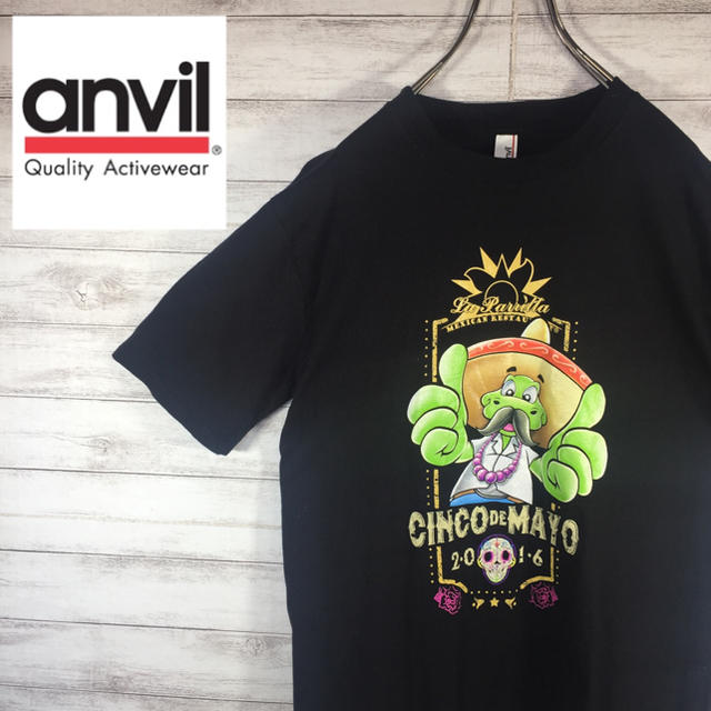 Anvil(アンビル)の半袖　デザインTシャツ 　Mサイズ　anvil　送料無料 メンズのトップス(Tシャツ/カットソー(半袖/袖なし))の商品写真