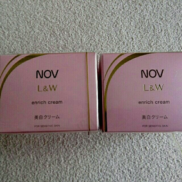 ノブ　NOV L＆W  エンリッチ　クリーム　2個セットスキンケア/基礎化粧品