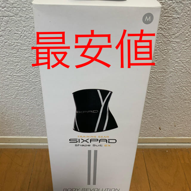 SIXPAD(シックスパッド)の新品　未使用TRAINING GEAR SIXPAD shape Suit EX スポーツ/アウトドアのトレーニング/エクササイズ(トレーニング用品)の商品写真