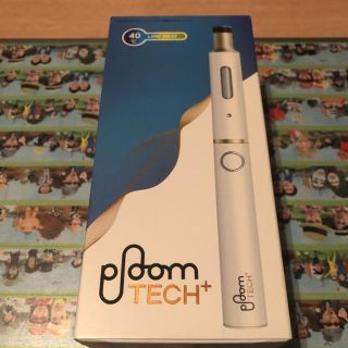 プルームテック(PloomTECH)のプルーム・テックプラス Ploom TECH + ホワイト　スターターキット(タバコグッズ)