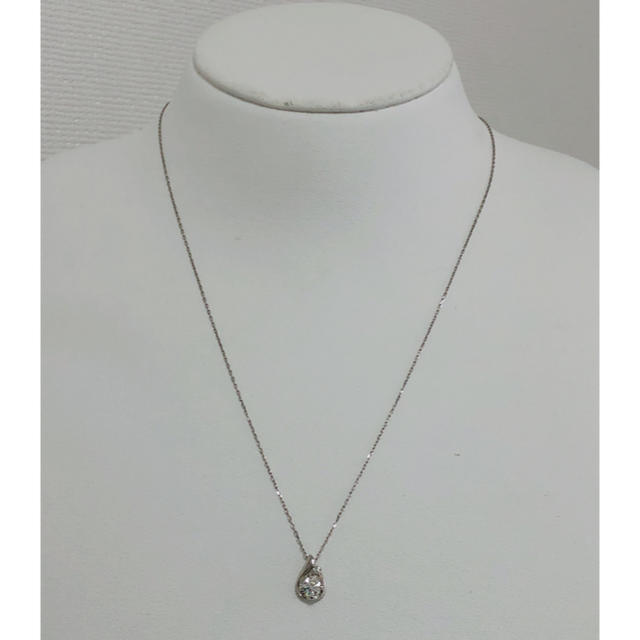 canal 4℃ ダイヤモンド ネックレス Pt850 0.198ct 1.8g