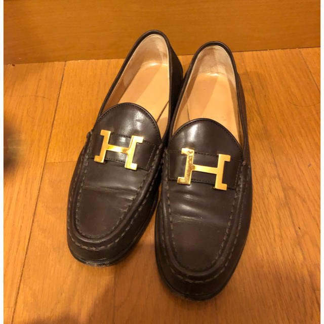 Hermes - エルメス ローファーの通販 by 出産の為5月いっぱい発送 ｜エルメスならラクマ