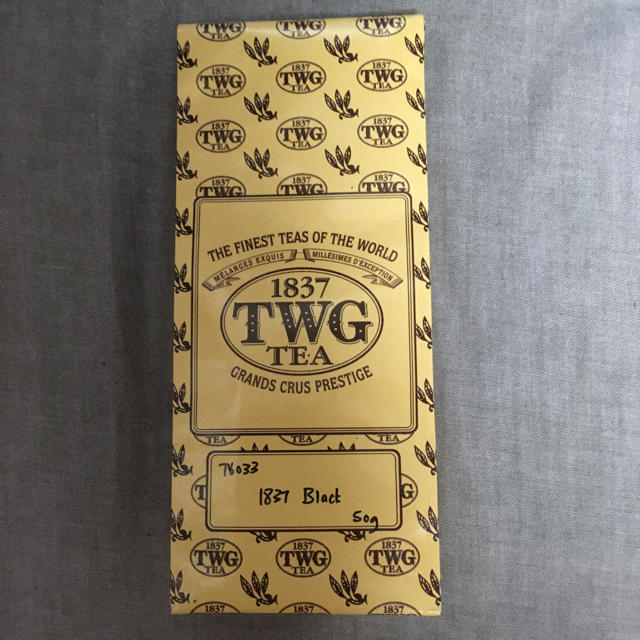 TWG ブラックティー茶葉50g 食品/飲料/酒の飲料(茶)の商品写真