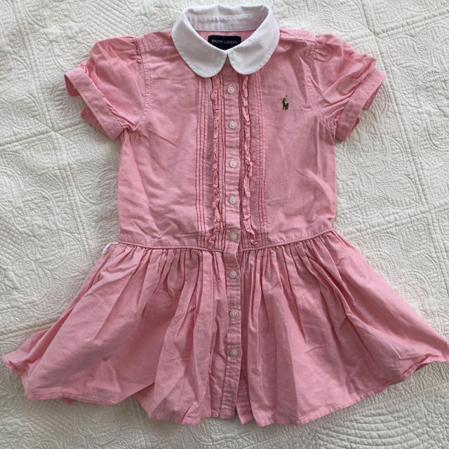 Ralph Lauren(ラルフローレン)のラルフローレン 110 ワンピース キッズ/ベビー/マタニティのキッズ服女の子用(90cm~)(ワンピース)の商品写真