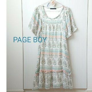 ページボーイ(PAGEBOY)の【最終】ページボーイ ★ ワンピース チュニック シフォン(その他)