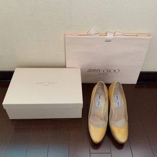 ジミーチュウ(JIMMY CHOO)の定価¥90000 ジミーチュウ　ハイヒール約12cm パンプス　35 22cm(ハイヒール/パンプス)