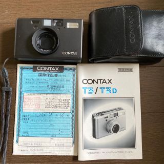 キョウセラ(京セラ)のCONTAX T3 チタンブラック(フィルムカメラ)