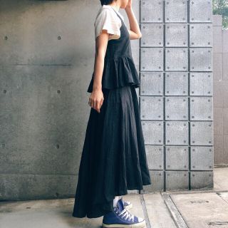 イエナ(IENA)の【7/17(金)まで】美品∞ MARIHA ペプラムドレス(ロングワンピース/マキシワンピース)