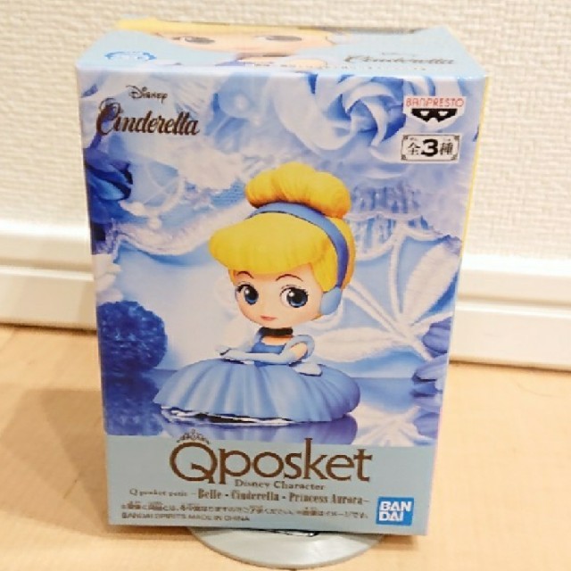 Disney(ディズニー)の新品 ディズニー Qposket フィギュアシンデレラ エンタメ/ホビーのフィギュア(アニメ/ゲーム)の商品写真