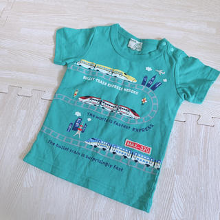 マザウェイズ(motherways)のマザウェイズ♡電車♡新幹線♡のりものTシャツ♡97(Tシャツ/カットソー)