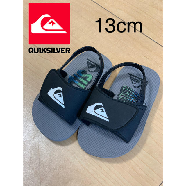 QUIKSILVER(クイックシルバー)のQUIKSILVER ベビーサンダル 13cm キッズ/ベビー/マタニティのベビー靴/シューズ(~14cm)(サンダル)の商品写真