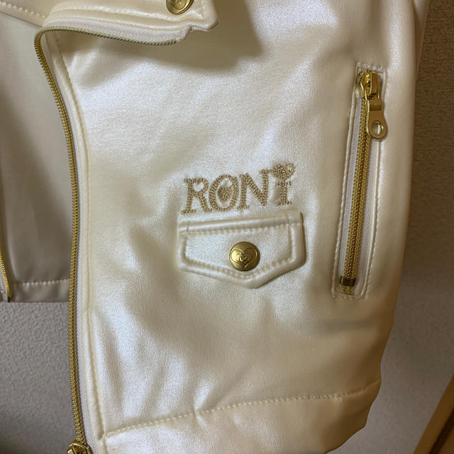 RONI(ロニィ)のロニィ　光沢あるオシャレなレザージャケット キッズ/ベビー/マタニティのキッズ服女の子用(90cm~)(ジャケット/上着)の商品写真