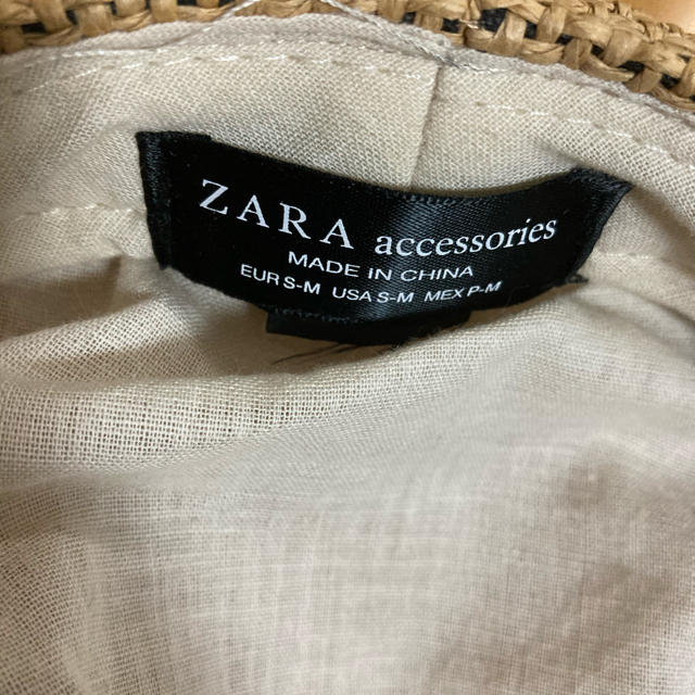 ZARA(ザラ)のZARA♡ストローキャスケット レディースの帽子(麦わら帽子/ストローハット)の商品写真