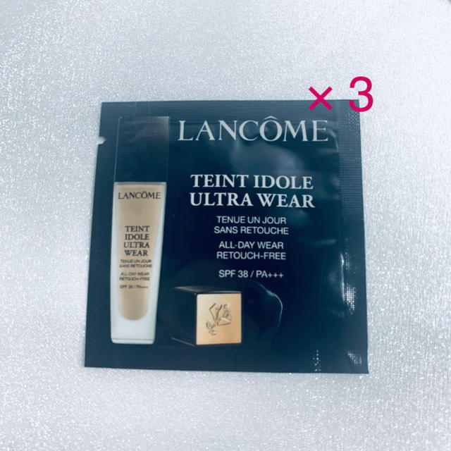 LANCOME(ランコム)の＊LANCOME タンイドル　サンプル 3点＊ コスメ/美容のベースメイク/化粧品(ファンデーション)の商品写真