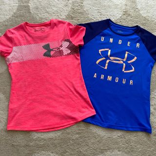 アンダーアーマー(UNDER ARMOUR)のアンダーアーマー Tシャツ　2枚セット　150 YMG YLG (Tシャツ/カットソー)