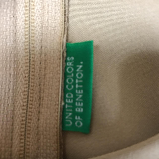 BENETTON(ベネトン)のベネトン　ノースリーブワンピース レディースのワンピース(ひざ丈ワンピース)の商品写真