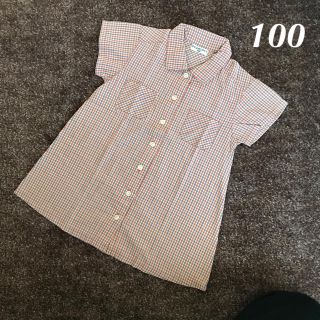 ブランシェス(Branshes)のブランシェスシャツワンピース100(ワンピース)