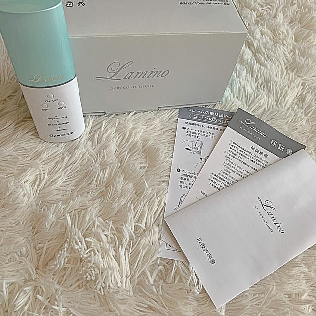 最安 モイスティーヌ Lamino フェイスケア+美顔器 最安 モイスティーヌ Lamino フェイスケア+美顔器