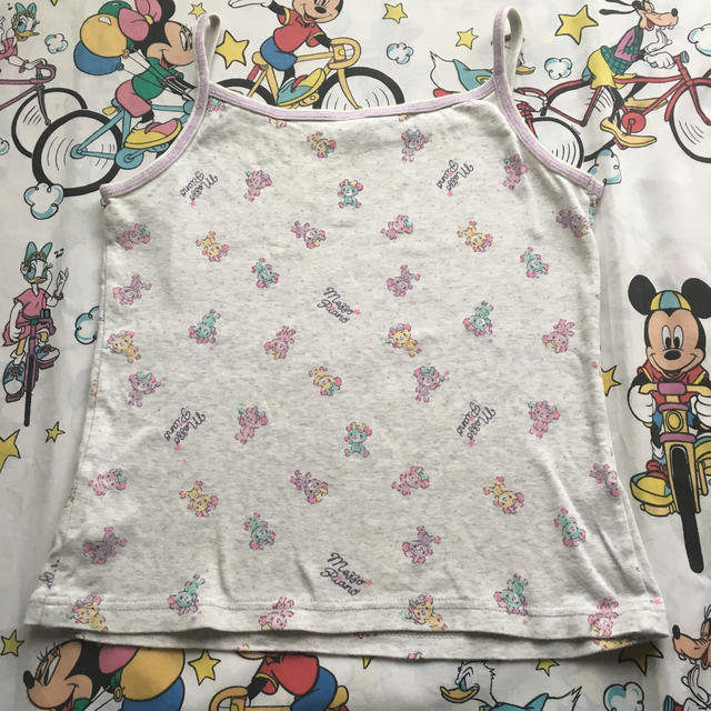 mezzo piano(メゾピアノ)のメゾピアノ  タンクトップ 140 キッズ/ベビー/マタニティのキッズ服女の子用(90cm~)(Tシャツ/カットソー)の商品写真