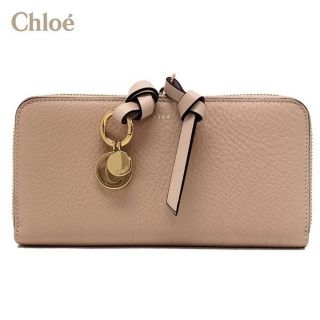 クロエ(Chloe)のChloe◆長財布/レザー/ALPHABET/アルファベット/ラウンドファスナー(長財布)