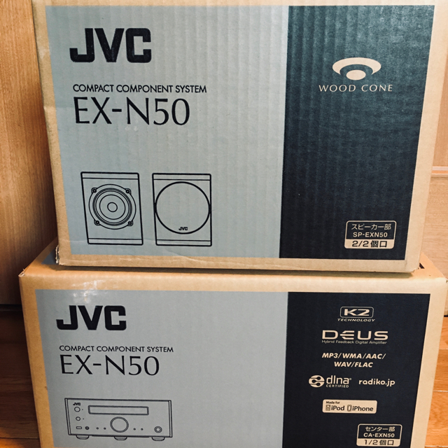 新品 JVC EX-N50スピーカー アンプ