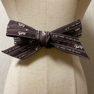 エルメス(Hermes)のエルメスリボンで作ったベルト(ベルト)