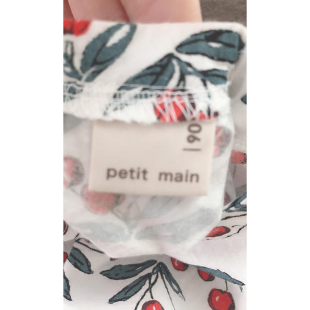 petit main(プティマイン)の【お取り置き中】petitmain tops 90cm キッズ/ベビー/マタニティのキッズ服女の子用(90cm~)(Tシャツ/カットソー)の商品写真