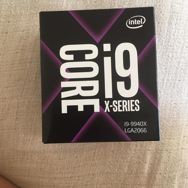 新品未開封　intel core i9 x-series i9-9940x