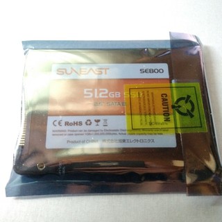 SUNEAST SSD 512GB SE800(PCパーツ)