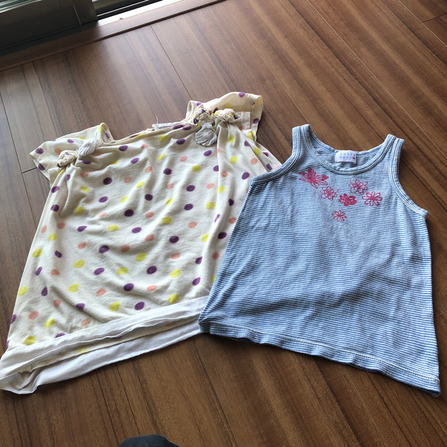 hakka baby(ハッカベビー)のhakka baby 90 ワンピ☆トップス5点セット キッズ/ベビー/マタニティのキッズ服女の子用(90cm~)(ワンピース)の商品写真