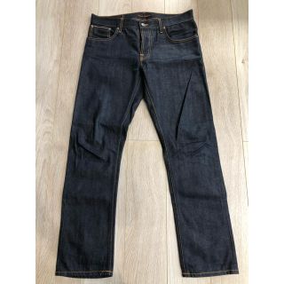 ヌーディジーンズ(Nudie Jeans)のヌーディージーンズ　新品同様オーガニックコットンデニム　W34 L32(デニム/ジーンズ)