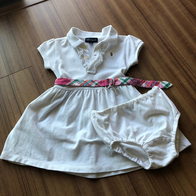 Ralph Lauren(ラルフローレン)のラルフローレン　ワンピース90  美品！ キッズ/ベビー/マタニティのキッズ服女の子用(90cm~)(ワンピース)の商品写真