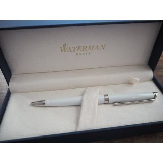 ウォーターマン(Waterman)の【値下】ウォーターマン　WATERMAN　ボールペン　白(ペン/マーカー)