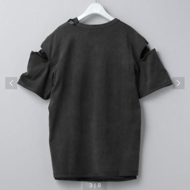 BEAUTY&YOUTH UNITED ARROWS(ビューティアンドユースユナイテッドアローズ)の【新品】PERVERZE × ROKU スリットTシャツ レディースのトップス(Tシャツ(半袖/袖なし))の商品写真