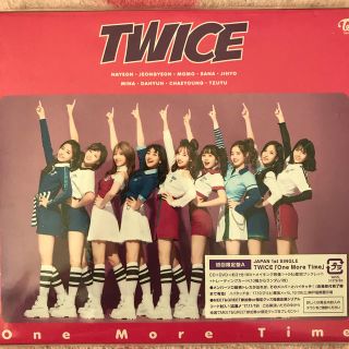 ウェストトゥワイス(Waste(twice))のOne More Time（初回限定盤A）TWICE トレカ付(ワールドミュージック)