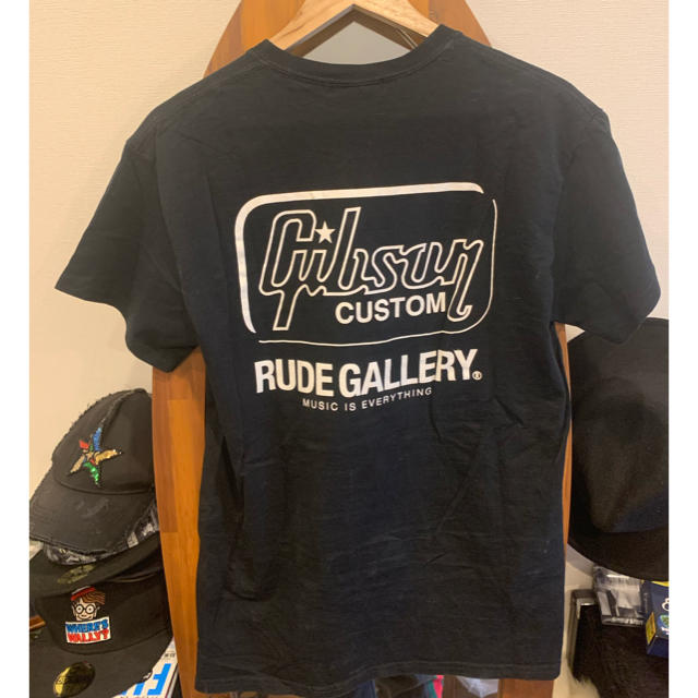 RUDE GALLERY(ルードギャラリー)のRUDE Gallery Gibson コラボTシャツ　レスポール　ギター メンズのトップス(Tシャツ/カットソー(半袖/袖なし))の商品写真