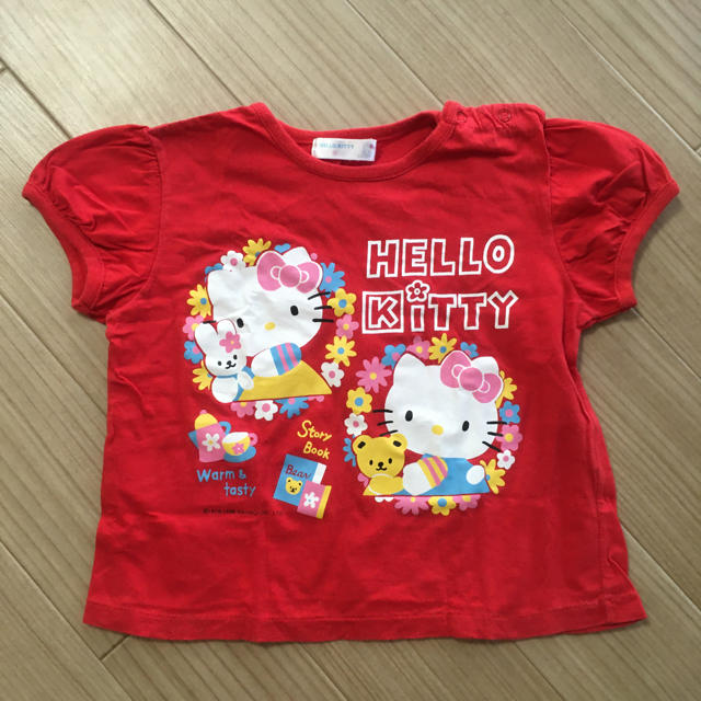 ハローキティ(ハローキティ)のキッズ☆ハローキティ Tシャツ95 キッズ/ベビー/マタニティのキッズ服女の子用(90cm~)(Tシャツ/カットソー)の商品写真