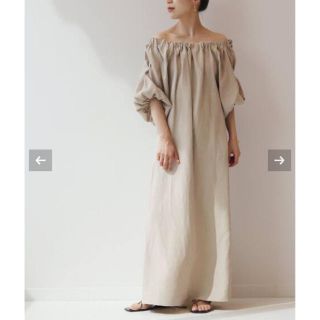 プラージュ(Plage)の定価3.1万　Plage シルクアサDRESS◆(ひざ丈ワンピース)