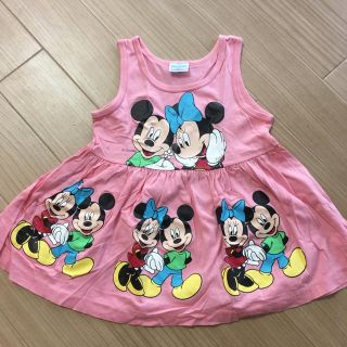 ディズニー(Disney)のキッズ☆ディズニーワンピース95(Tシャツ/カットソー)