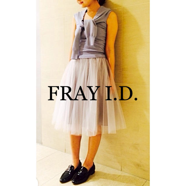 FRAY I.D♡チュールコンビワンピ