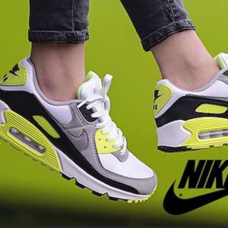 ナイキ(NIKE)の美品NIKE AIR MAX90LTR(GS) レディーススニーカー25cm(スニーカー)