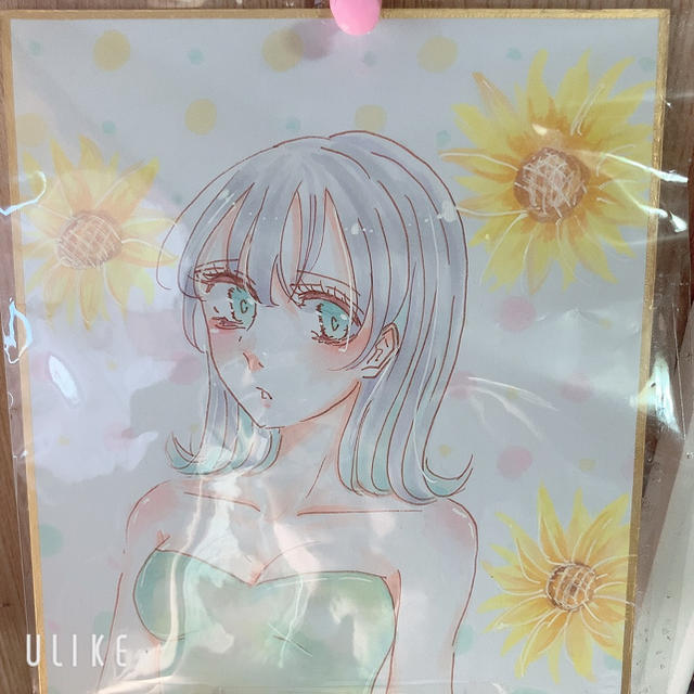 イラスト 向日葵 女の子 夏の通販 By Aiseｰlia ラクマ